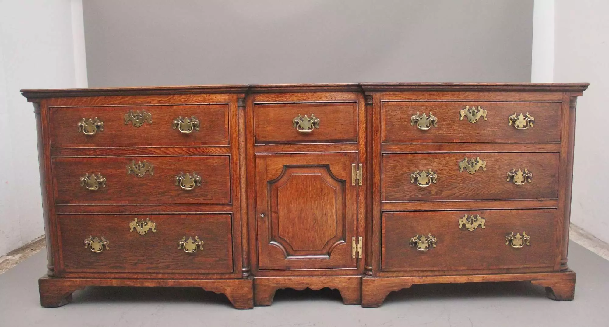 Large 18th Century Oak Antique Dresser