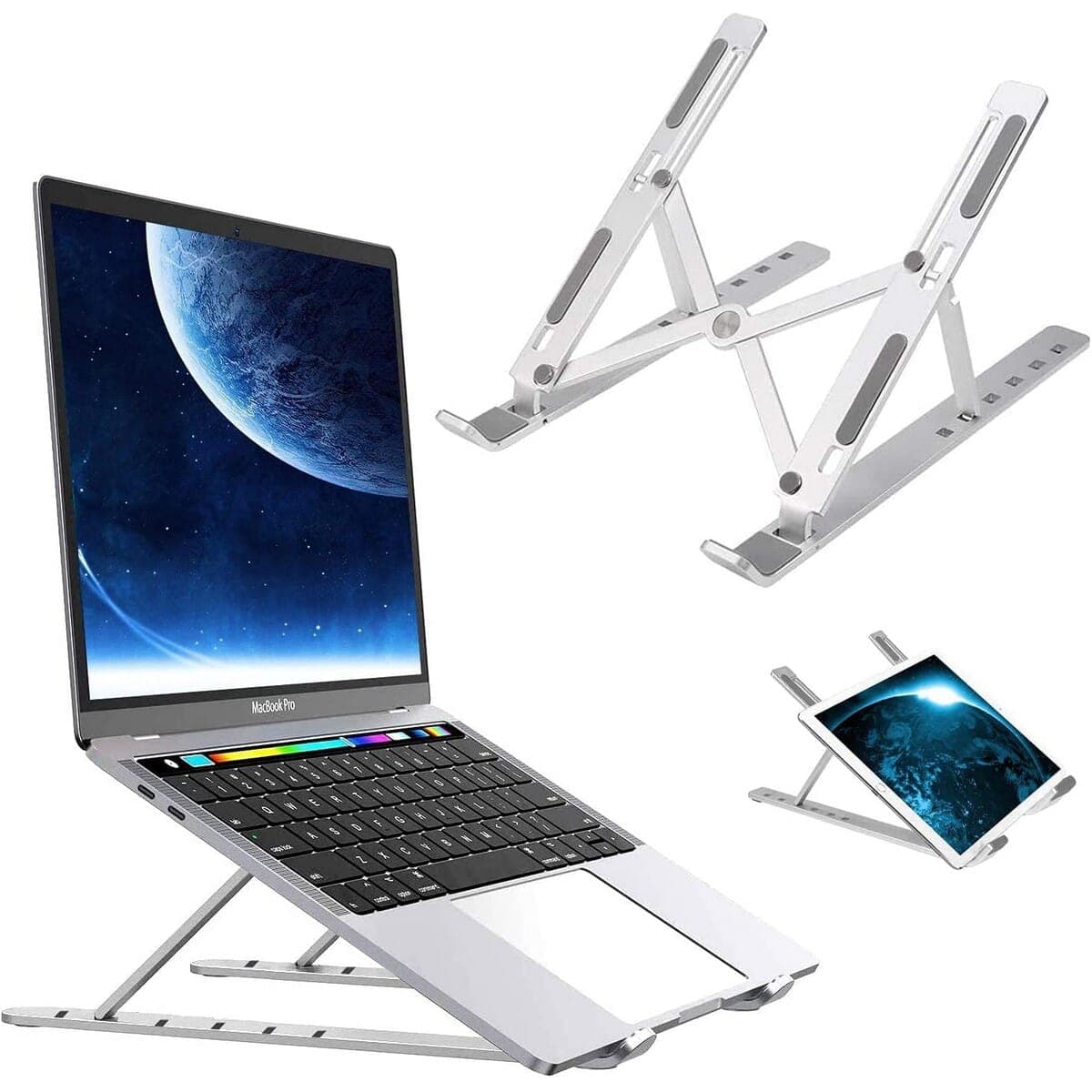 Aluminium Alloy Adjustable Laptop Stand 10–17 Inch
